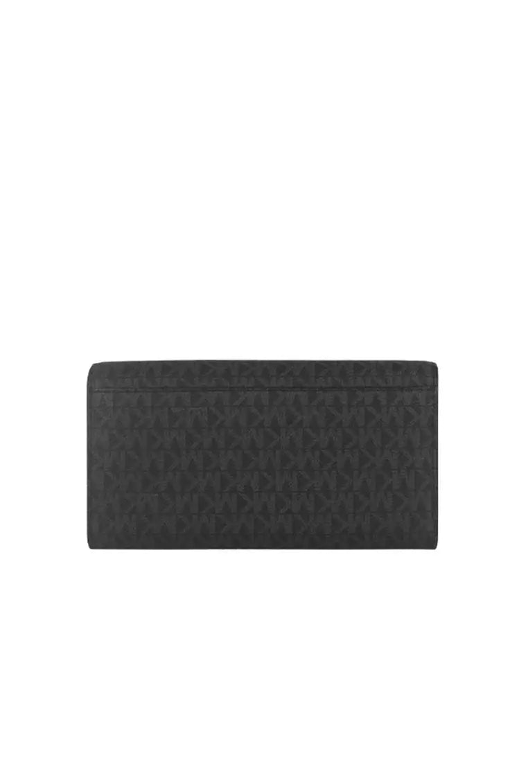 Michael Kors - Carson Large Signature Logo Convertible Crossbody Bag In Black