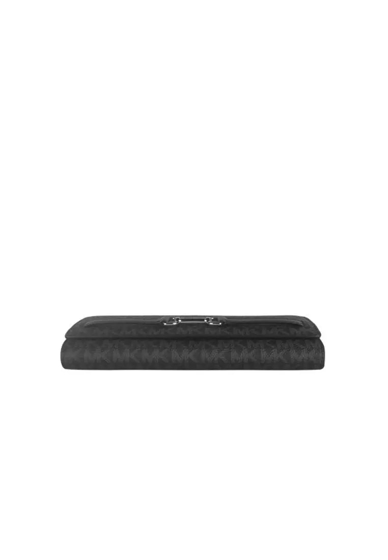 Michael Kors - Carson Large Signature Logo Convertible Crossbody Bag In Black