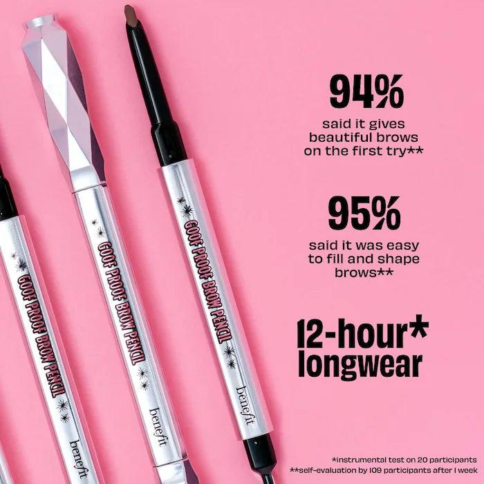 Benefit Cosmetics  Goof Proof Waterproof Easy Shape & Fill Eyebrow Pencil