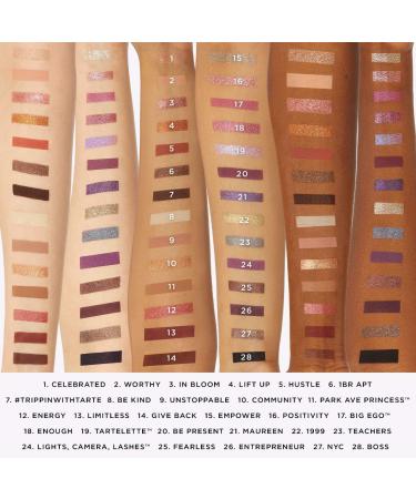 Tarte reflections amazonian clay palette  28 pan palettes