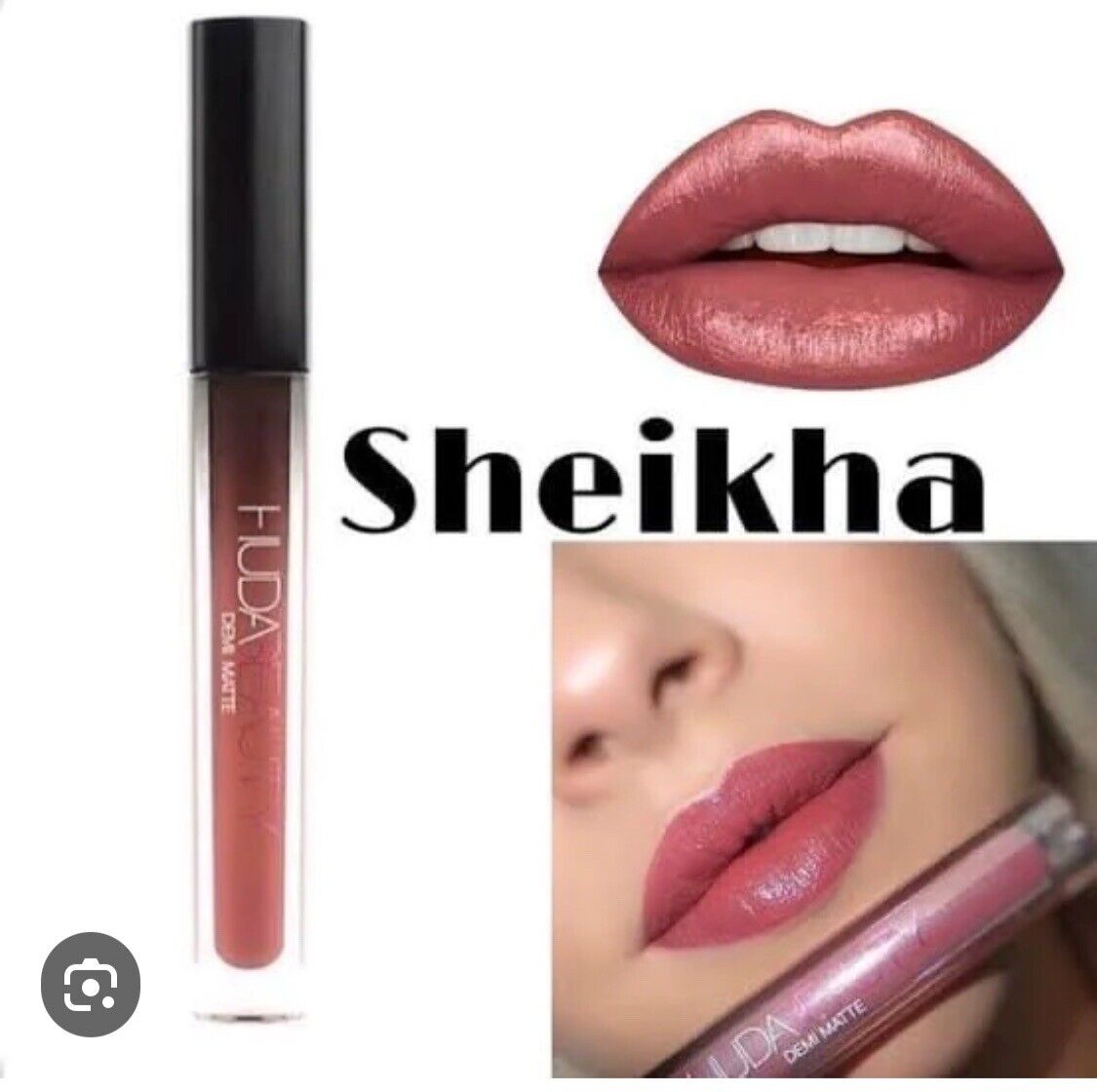 Huda Demi Matte Cream Liquid Lipstick