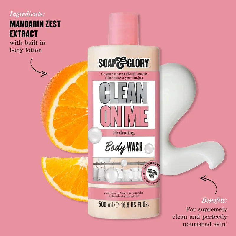 Soap and glory  Clean on me - ORIGINAL PINK BODY WASH
