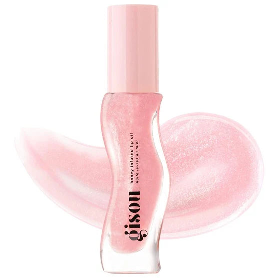 Gisou Honey Infused Lip Oil, Watermelon Sugar, 8 ml