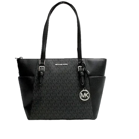 Michael Kors MICHAEL KORS CHARLOTTE LG TZ TOTE LEATHER Tote Bag
