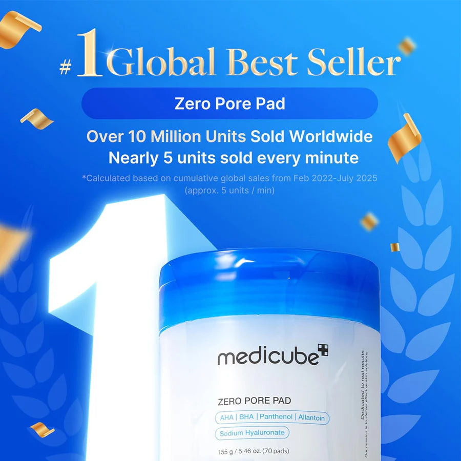Medicube – Zero Pore Pad 2.0 (70 Pads) 155g